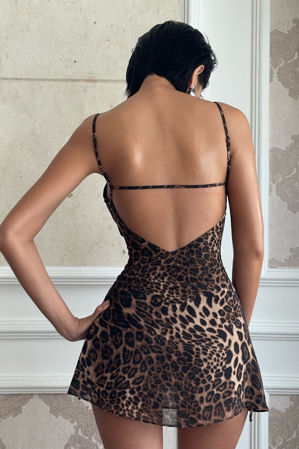 Leopard Mini Dress